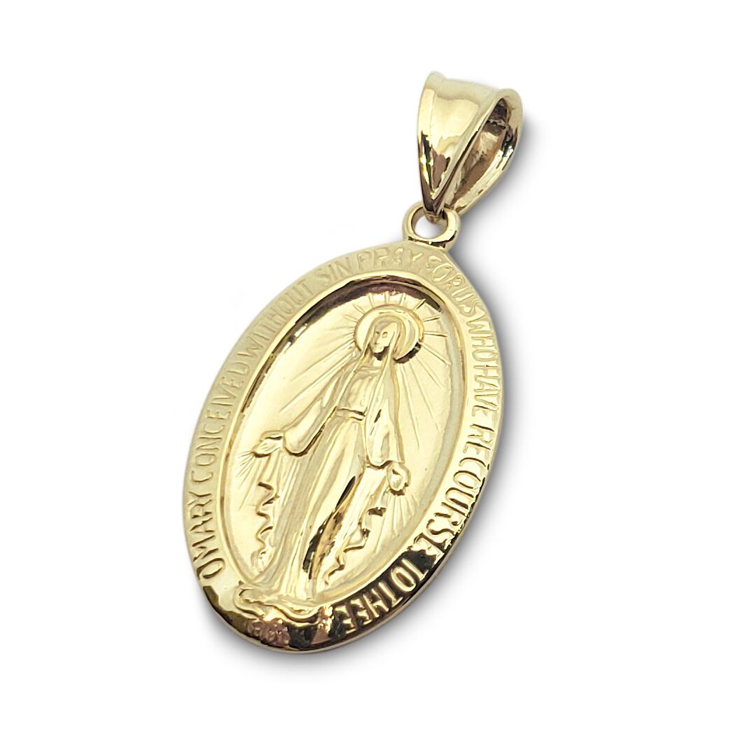 Solid 10K Yellow Gold 3/4